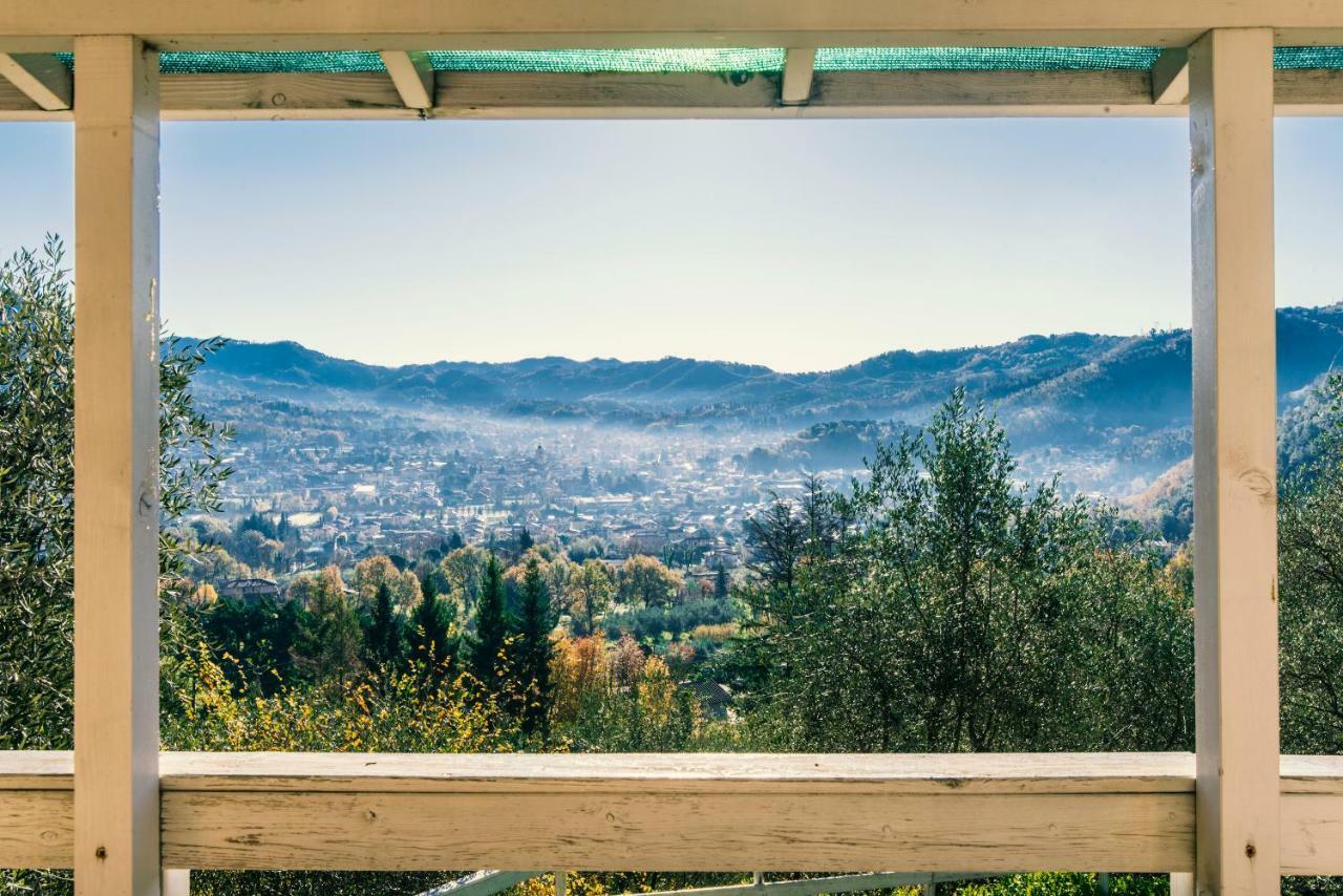 Valuable Rustic Tuscan Swimming Pool, Breathtaking View Of Camaiore Exterior foto